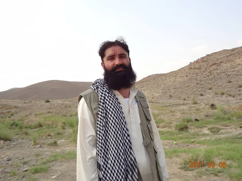 Archival photograph of Badr Udin Haqqani