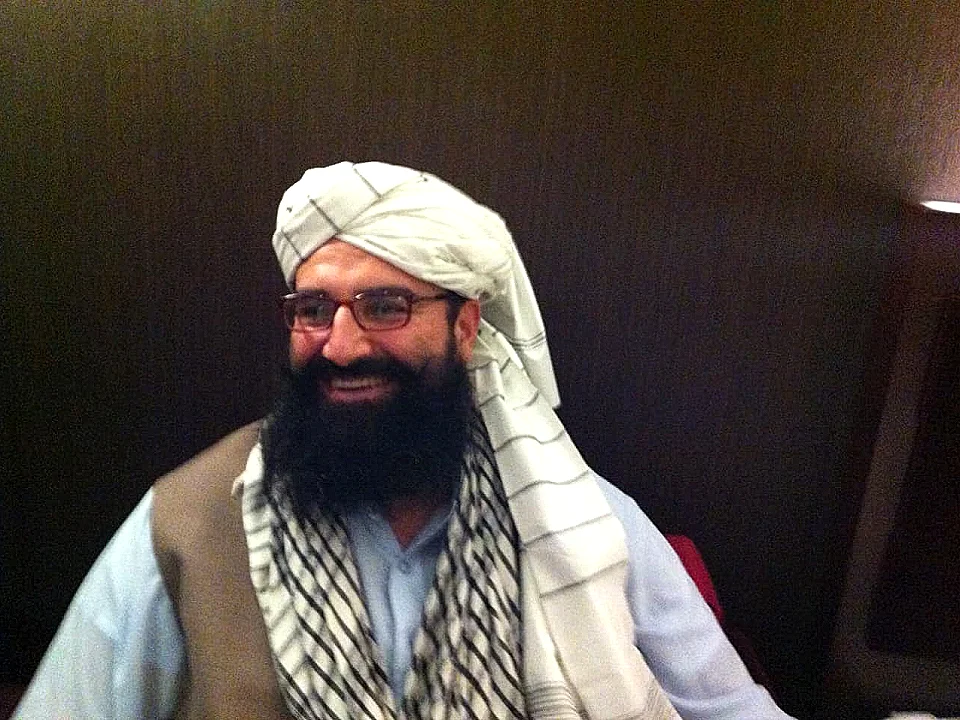 Archival portrait of Dr Nasiruddin Haqqani
