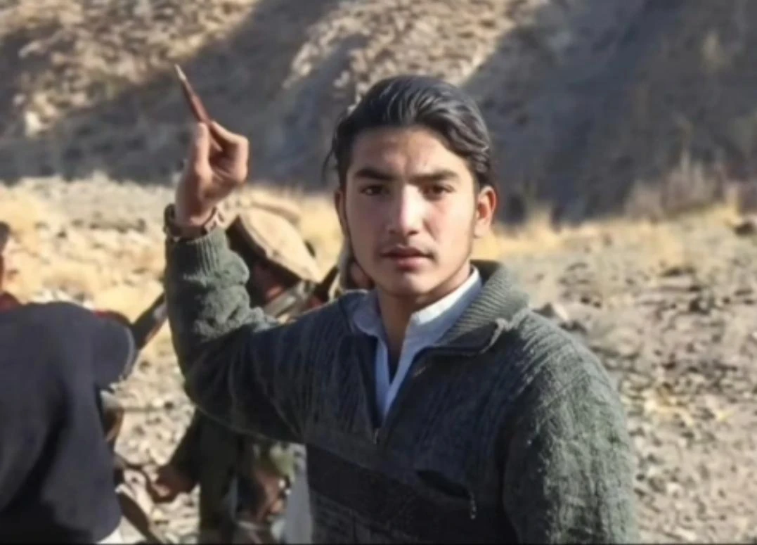Omar Haqqani as a young man